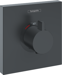 Смеситель для душа Hansgrohe ShowerSelect HighFlow 15760670 с термостатом Черный матовый