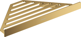 Металлическая полка Hansgrohe AddStoris 41741990 угловая Полированное золото